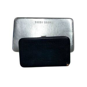 Bobbi Brown Travel Makeup Case Set Mini Black & Silver Wedding Collection